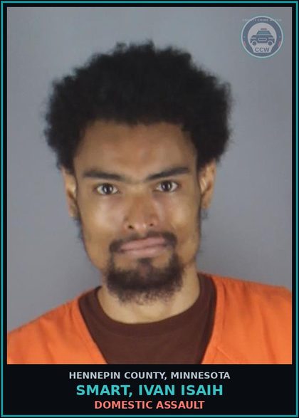 CCW arrest card for SMART, IVAN ISAIH in Hennepin County: DOMESTIC ASSAULT