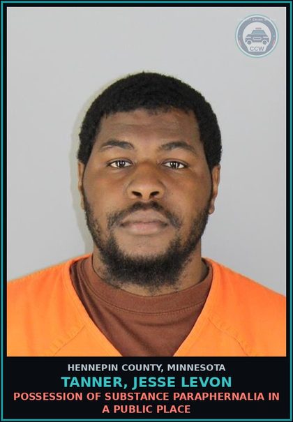 CCW arrest card for TANNER, JESSE LEVON in Hennepin County: LOITER W/INTENT TO SOLICIT ANY ACT PROHIBITED BY LAW