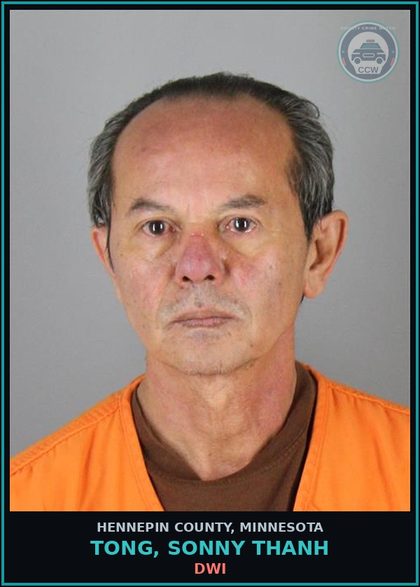 CCW arrest card for TONG, SONNY THANH in Hennepin County: DWI