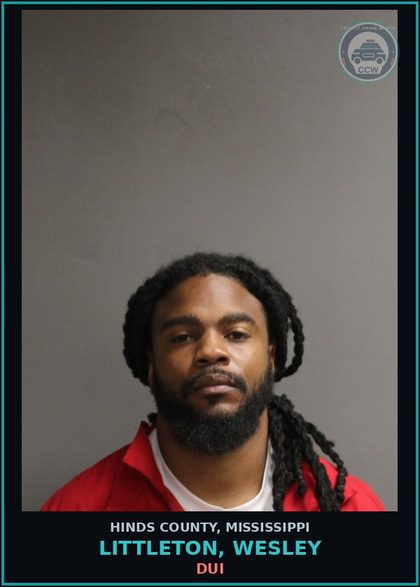 CCW arrest card for Littleton, Wesley in Hinds County: SIMPLE DOMESTIC VIOLENCE