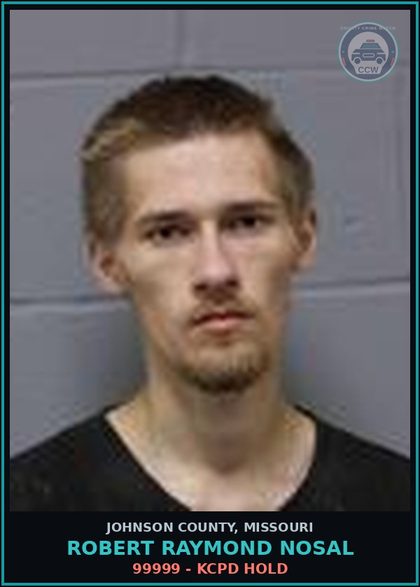 CCW arrest card for Robert Raymond Nosal in Johnson County: 99999 - KCPD HOLD