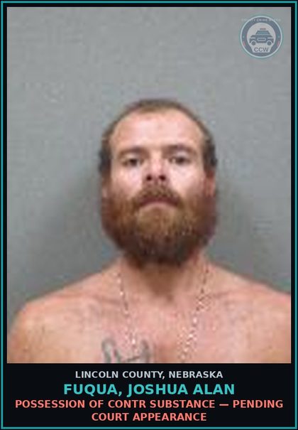 CCW arrest card for Fuqua, Joshua Alan in Lincoln County: FLIGHT TO AVOID — Pending Court Appearance