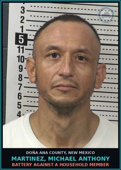 CCW arrest card for Martinez, Michael Anthony in Doña Ana County: Failure to Appear