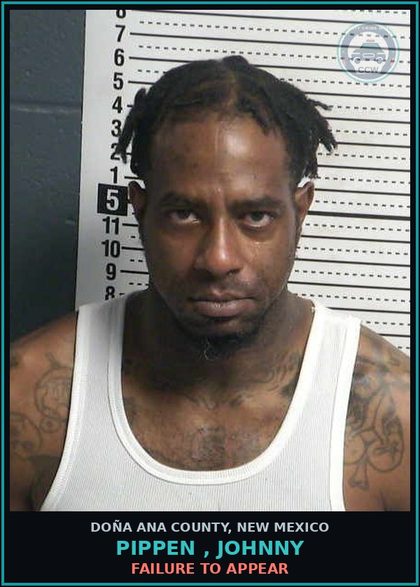 CCW arrest card for Pippen , Johnny in Doña Ana County: Failure to Appear