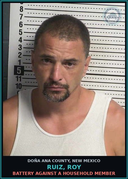 CCW arrest card for Ruiz, Roy in Doña Ana County: Failure to Appear