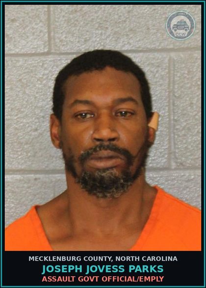 CCW arrest card for JOSEPH JOVESS PARKS in Mecklenburg County: SIMPLE AFFRAY