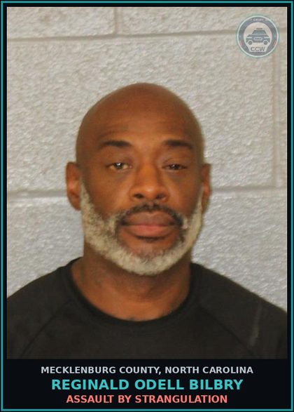 CCW arrest card for REGINALD ODELL BILBRY in Mecklenburg County: HABITUAL MISDEMEANOR ASSAULT
