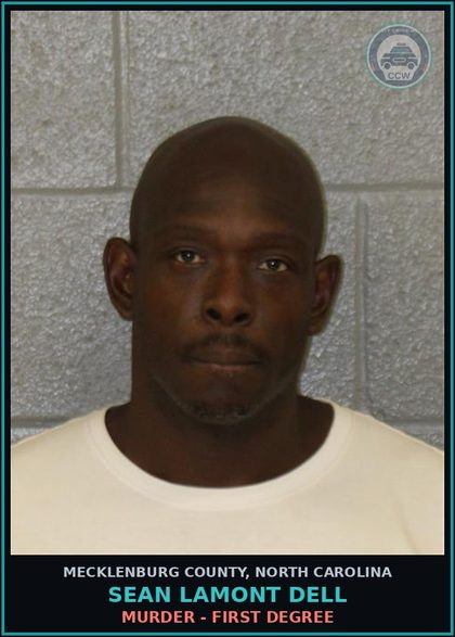 CCW arrest card for SEAN LAMONT DELL in Mecklenburg County: MURDER - FIRST DEGREE