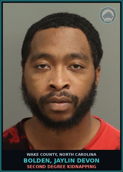 CCW arrest card for Bolden, Jaylin Devon in Wake County: ASSAULT BY STRANGULATION