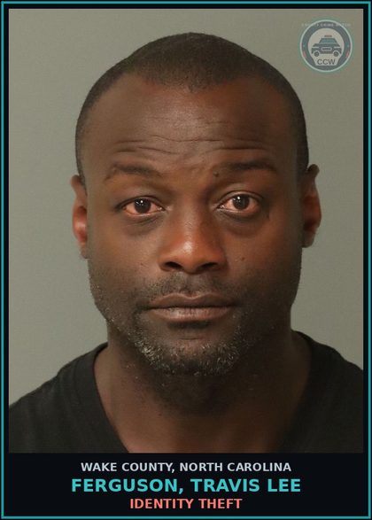 CCW arrest card for Ferguson, Travis Lee in Wake County: MISDEMEANOR PROBATION VIOL(JOHNSTON)