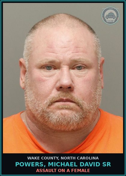 CCW arrest card for Powers, Michael David Sr in Wake County: OBTAIN PROPERTY FALSE PRETENSE(PITT)