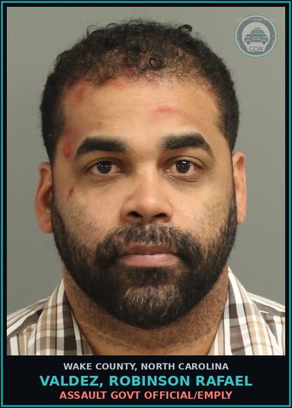 CCW arrest card for Valdez, Robinson Rafael in Wake County: POSS/MANUFACTURE FRAUDULENT ID