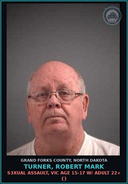 CCW arrest card for Turner, Robert Mark in Grand Forks County: Possession of certain materials prohibited {12.1-27.2-04.1}