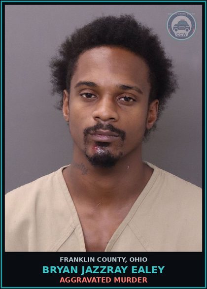 CCW arrest card for Bryan Jazzray Ealey in Franklin County: FAIL TO WEAR SEAT BELTS