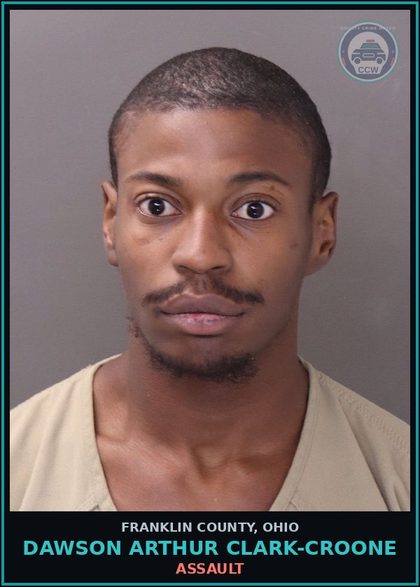 CCW arrest card for Dawson Arthur Clark-Croone in Franklin County: s3xual BATTERY
