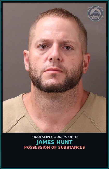 CCW arrest card for James Hunt in Franklin County: ESCAPE