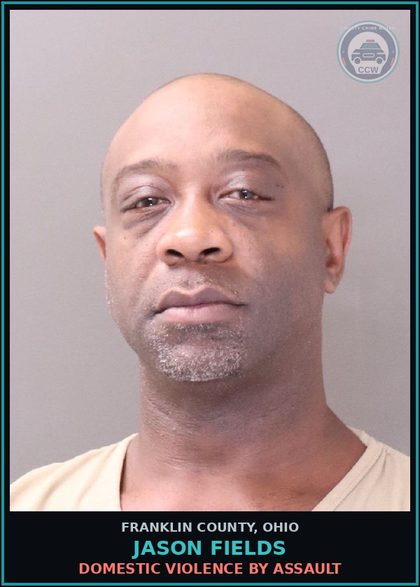 CCW arrest card for Jason Fields in Franklin County: DOMESTIC VIOLENCE BY ASSAULT