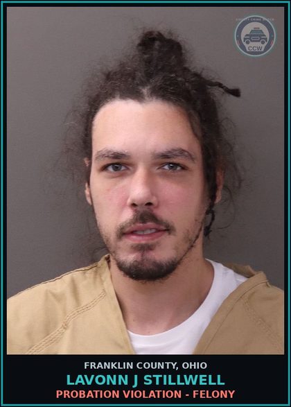 CCW arrest card for Lavonn J Stillwell in Franklin County: PROBATION VIOLATION - FELONY