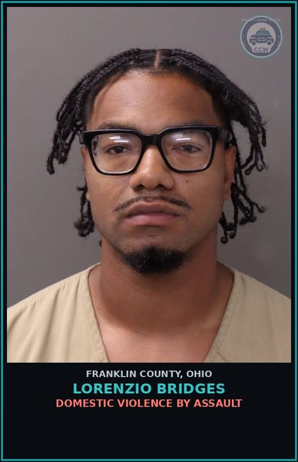 CCW arrest card for Lorenzio Bridges in Franklin County: PROBATION VIOLATION - FELONY