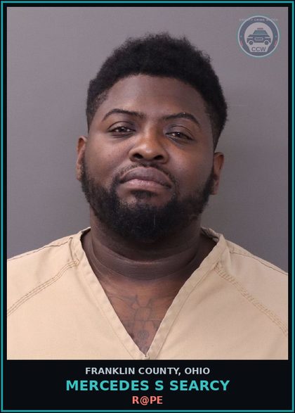 CCW arrest card for Mercedes S Searcy in Franklin County: AGGRAVATED BURGLARY