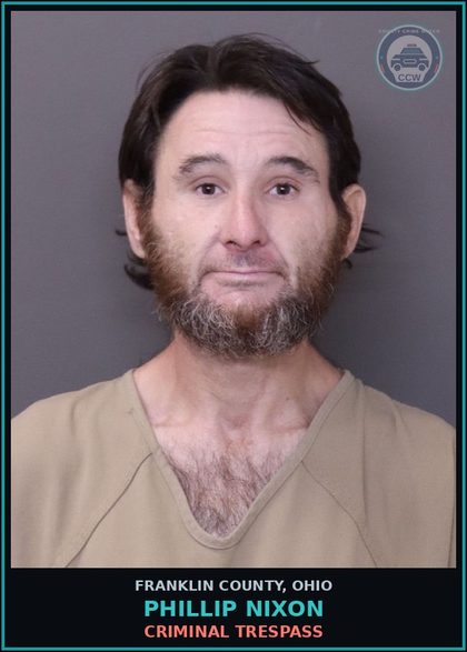 CCW arrest card for Phillip Nixon in Franklin County: VERIFICATION OF CURRENT RESIDENCE ADDRESS