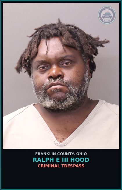 CCW arrest card for Ralph E Iii Hood in Franklin County: PUBLIC INDECENCY