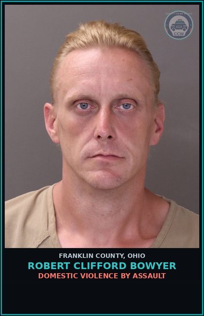 CCW arrest card for Robert Clifford Bowyer in Franklin County: OTTAWA COUNTY - HOLD