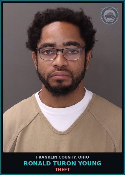CCW arrest card for Ronald Turon Young in Franklin County: FALSIFICATION