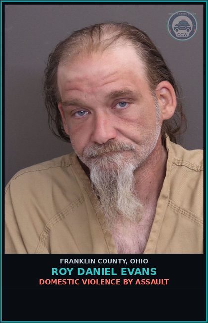 CCW arrest card for Roy Daniel Evans in Franklin County: SUBPOENA