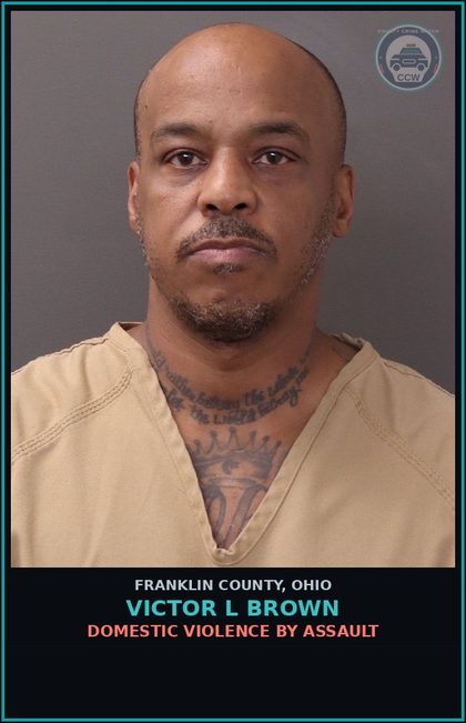 CCW arrest card for Victor L Brown in Franklin County: SUBPOENA