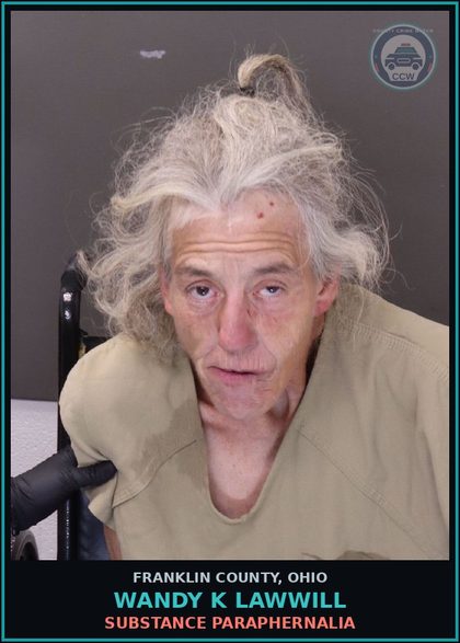 CCW arrest card for Wandy K Lawwill in Franklin County: DRUG PARAPHERNALIA