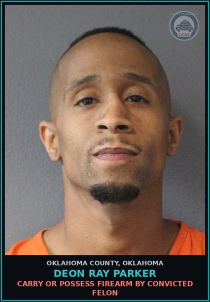 CCW arrest card for Deon Ray Parker in Oklahoma County: PROCURING FOR Prosti