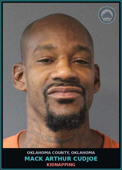 CCW arrest card for Mack Arthur Cudjoe in Oklahoma County: DOMESTIC ASSAULT AND BATTERY