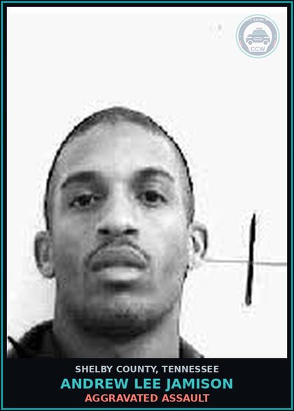 CCW arrest card for ANDREW LEE JAMISON in Shelby County: AGGRAVATED ASSAULT