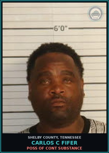 CCW arrest card for CARLOS C FIFER in Shelby County: TAMPERING WITH/FABRICATING EVIDENCE