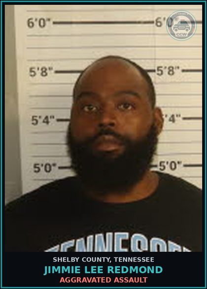 CCW arrest card for JIMMIE LEE REDMOND in Shelby County: AGGRAVATED s3xual BATTERY