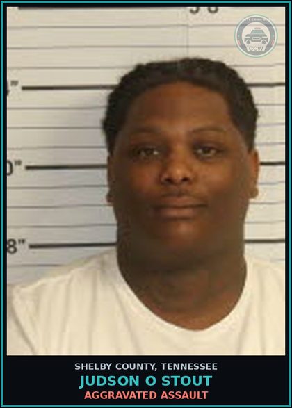 CCW arrest card for JUDSON O STOUT in Shelby County: AGGRAVATED ASSAULT