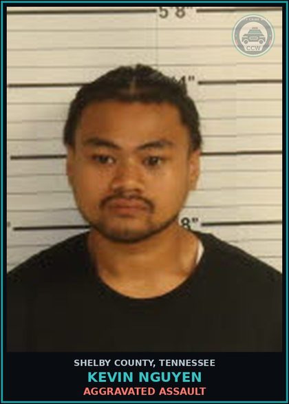 CCW arrest card for KEVIN NGUYEN in Shelby County: AGGRAVATED ASSAULT