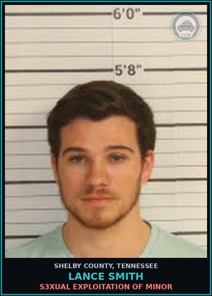 CCW arrest card for LANCE SMITH in Shelby County: s3xual EXPLOITATION OF MINOR