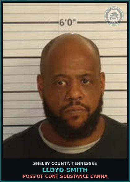 CCW arrest card for LLOYD SMITH in Shelby County: DRIVING WHILE LICENSE S/R/C