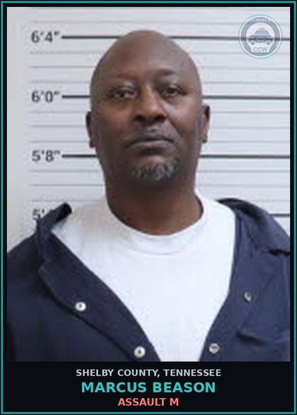 CCW arrest card for MARCUS BEASON in Shelby County: ASSAULT M