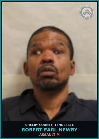 CCW arrest card for ROBERT EARL NEWBY in Shelby County: CRIMINAL TRESPASS