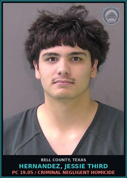 CCW arrest card for HERNANDEZ, JESSIE THIRD in Bell County: / MOTION TO REVOKE PROBATION (F)