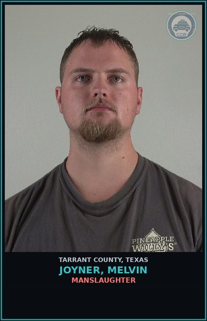 CCW arrest card for Joyner, Melvin in Tarrant County: AGG ASSAULT W/DEADLY WEAPON