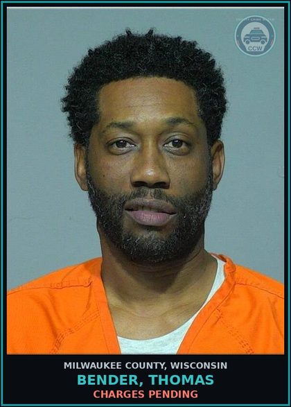 CCW arrest card for Bender, Thomas in Milwaukee County: Charges Pending