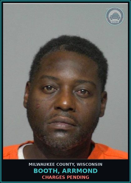 CCW arrest card for Booth, Arrmond in Milwaukee County: Charges Pending