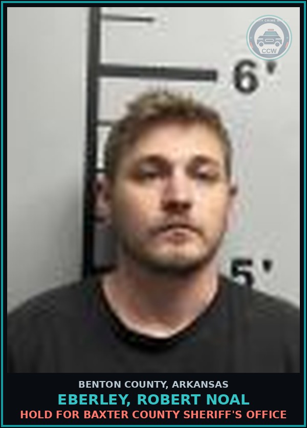 Booking mugshot of Eberley, Robert Noal in Benton County