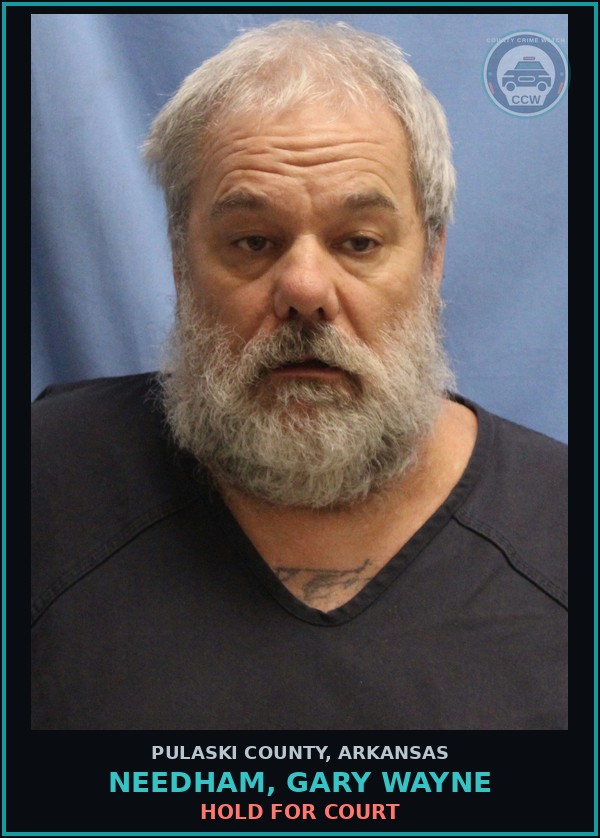 Booking mugshot of NEEDHAM, GARY WAYNE in Pulaski County