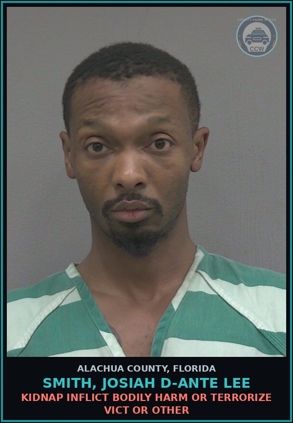Booking mugshot of SMITH, JOSIAH D-ANTE LEE in Alachua County