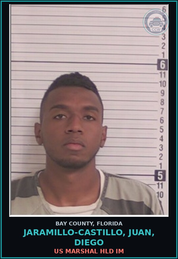 Booking mugshot of JARAMILLO-CASTILLO, JUAN, DIEGO in Bay County